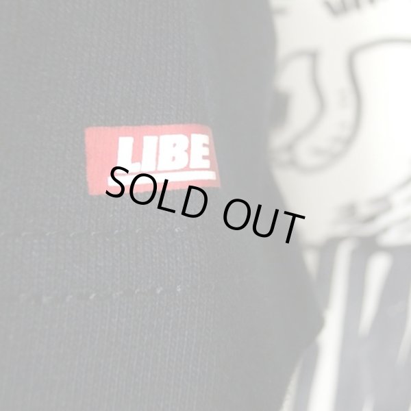 画像2: 【LIBE BRAND】 BIG LOGO TEE (BLACK) (2)