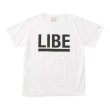 画像1: 【LIBE BRAND】 BIG LOGO TEE (WHITE) (1)