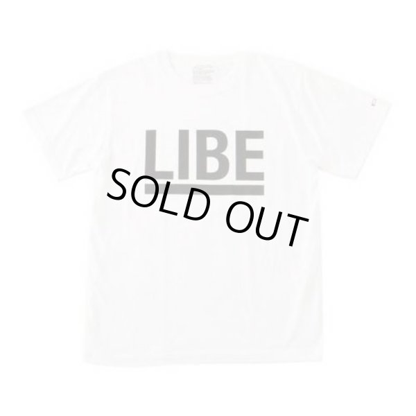 画像1: 【LIBE BRAND】 BIG LOGO TEE (WHITE) (1)