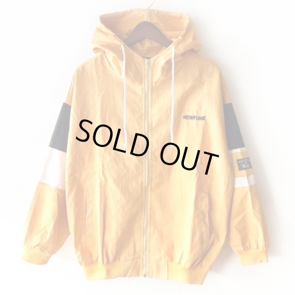 画像1: 【NEWFUNK】TWO LINE JACKET (YELLOW) (1)