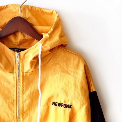 画像1: 【NEWFUNK】TWO LINE JACKET (YELLOW)