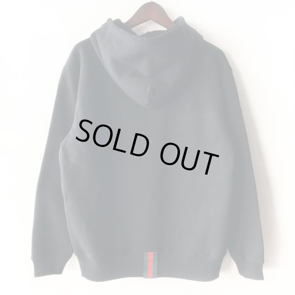 画像2: 【NEWFUNK】GUCCI MONOGRAM REMAKE HOODIE (BLACK) (2)