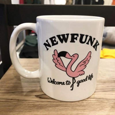 画像1: 【NEWFUNK】フラミンゴマグカップ