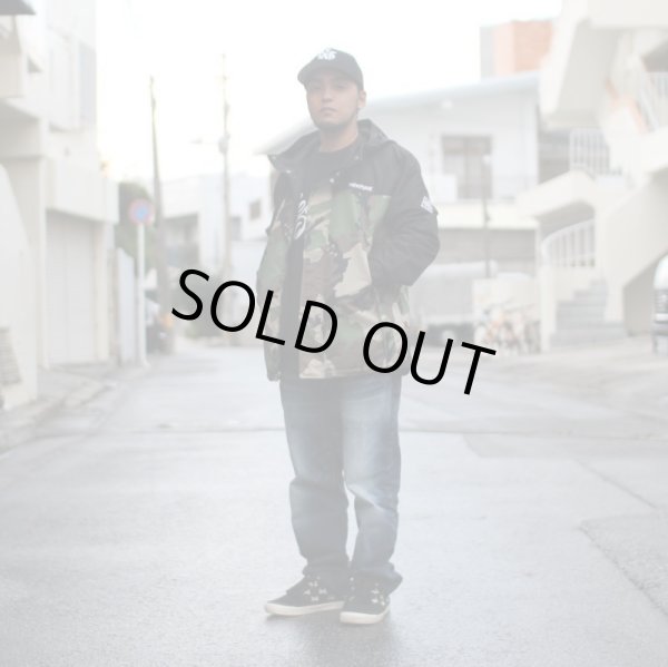 画像7: 【NEWFUNK】JIVE CAMO MOUNTAIN JACKET (BLACKxCAM) (7)
