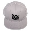 画像2: 【NEWFUNK】NF SNAPBACK CAP (GRAY) (2)