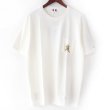 画像1: 【LIBE BRAND】BABU TATTOO-1 WASHED POCKET TEE (WHITE) (1)