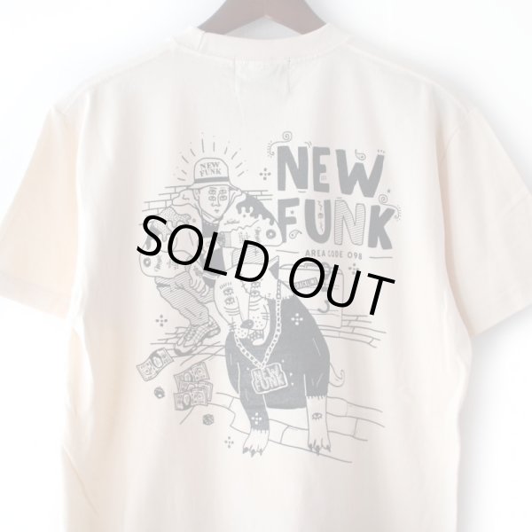 画像4: 【NEWFUNK】SIBA "COOL J" TEE (Natural White) (4)