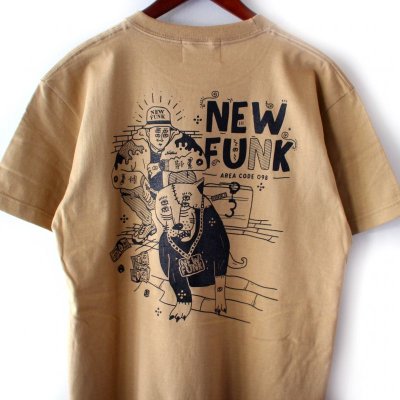 画像2: 【NEWFUNK】SIBA "COOL J" TEE (Sand Khaki)