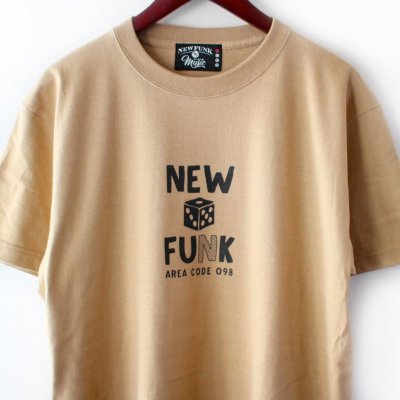 画像1: 【NEWFUNK】SIBA "COOL J" TEE (Sand Khaki)