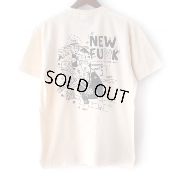 画像1: 【NEWFUNK】SIBA "COOL J" TEE (Natural White) (1)