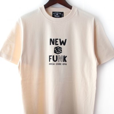 画像1: 【NEWFUNK】SIBA "COOL J" TEE (Natural White)