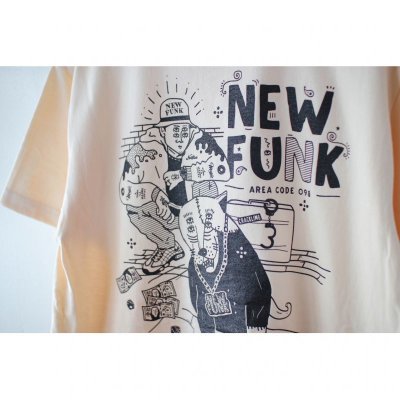 画像3: 【NEWFUNK】SIBA "COOL J" TEE (Natural White)