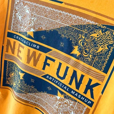 画像3: 【NEWFUNK】PAISLEY BANDANA LONG SLEEVE SHIRT (GOLD)