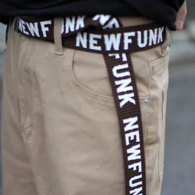 画像1: 【NEWFUNK】G.I BELT (BROWN)