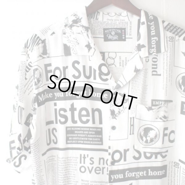 画像3: Pattern Shirt / Beyond White / size: L (3)