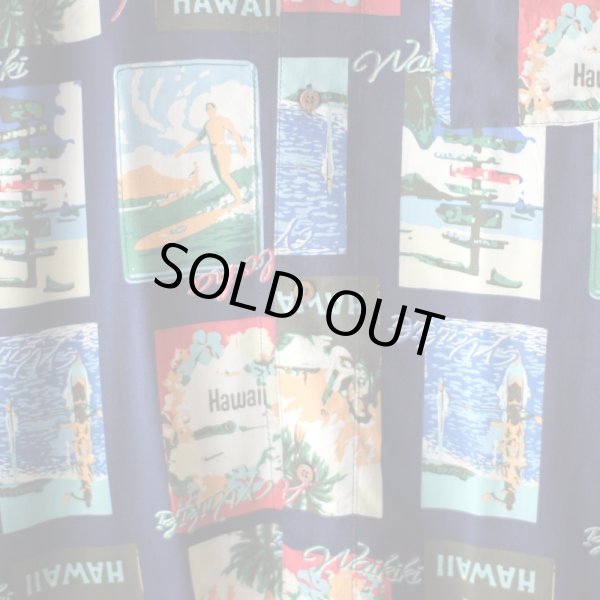 画像4: Pattern Shirt / Hawaii Surf / size: L (4)