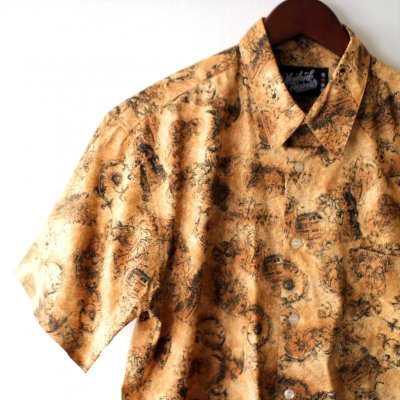 画像1: Pattern Shirt / Syo Yelw / size: L