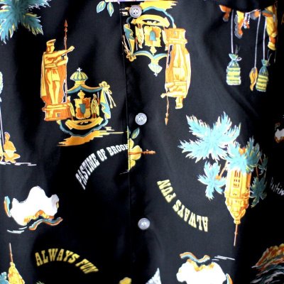 画像2: Pattern Shirt / Always Fun / size: M