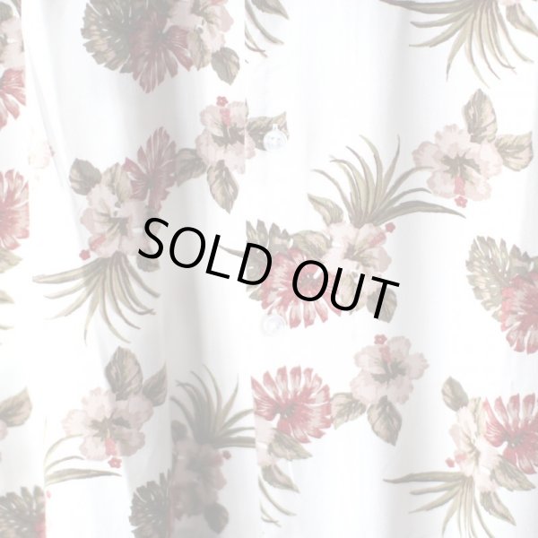 画像4: Pattern Shirt / Flower White / size: XL (4)