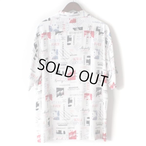 画像2: Pattern Shirt / Stand Firm / size: L (2)