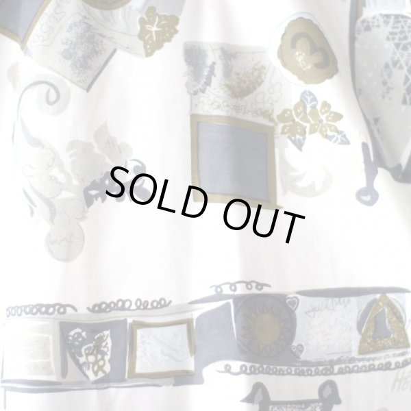 画像4: Pattern Shirt / Ston White / size: L (4)