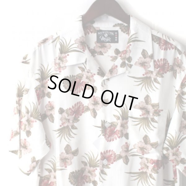 画像3: Pattern Shirt / Flower White / size: XL (3)