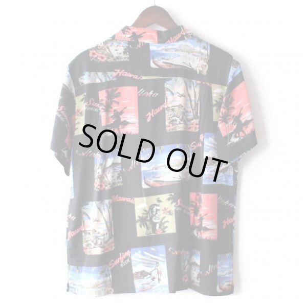 画像2: Pattern Shirt / Sunset Black / size: L (2)