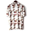 画像2: Pattern Shirt / Flower White / size: XL (2)