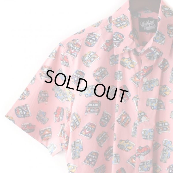 画像3: Pattern Shirt / Car Pink / size: L (3)