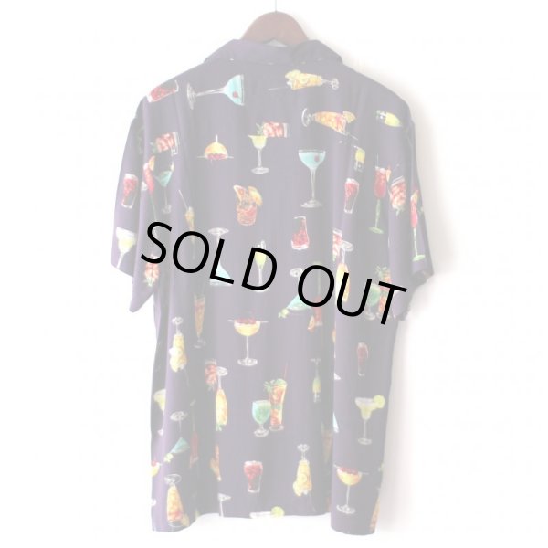 画像2: Pattern Shirt / Cocktail Purple / size: XL (2)