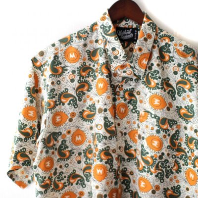 画像1: Pattern Shirt / PZR Orange / size: XL