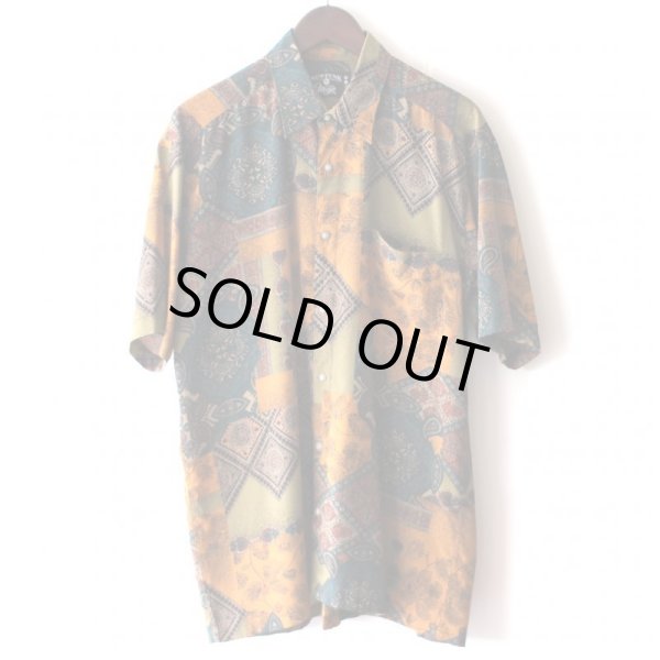 画像1: Pattern Shirt / Asa Pzr / size: XL (1)