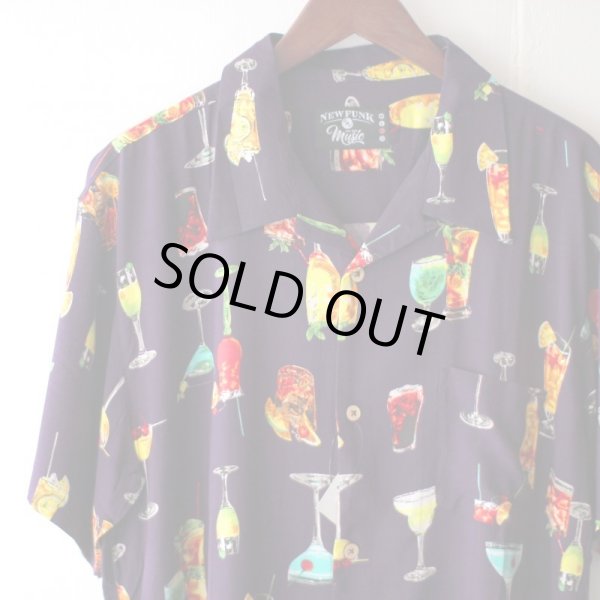 画像3: Pattern Shirt / Cocktail Purple / size: XL (3)