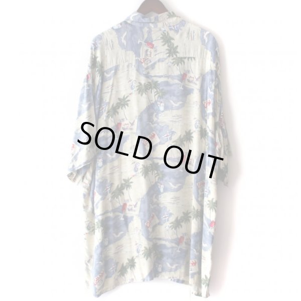 画像2: Pattern Shirt / Sea Aloha / size: 2XL (2)