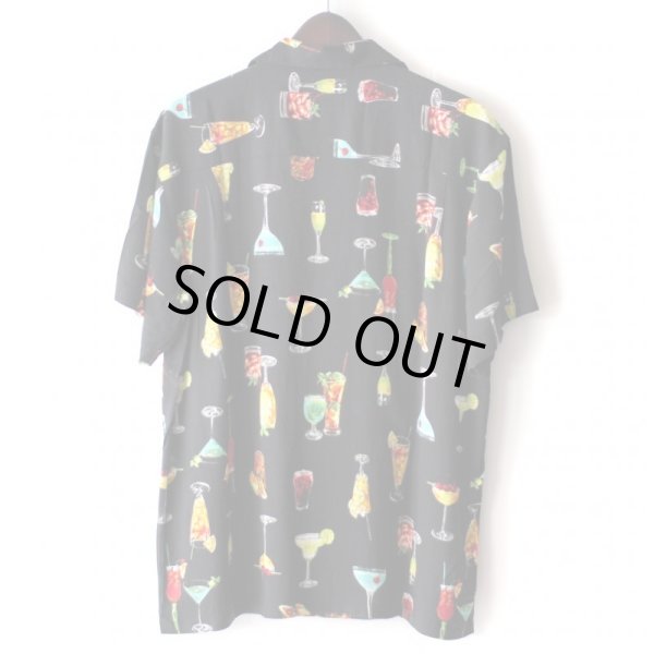 画像2: Pattern Shirt / Cocktail Black / size: XL (2)