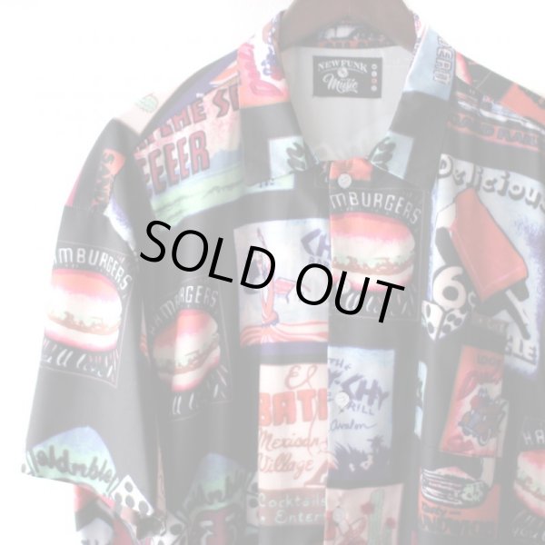 画像3: Pattern Shirt / Fast Food / size: XL (3)