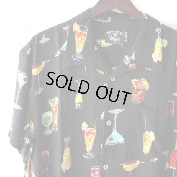 画像3: Pattern Shirt / Cocktail Black / size: XL (3)