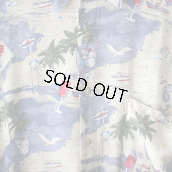 画像4: Pattern Shirt / Sea Aloha / size: 2XL (4)