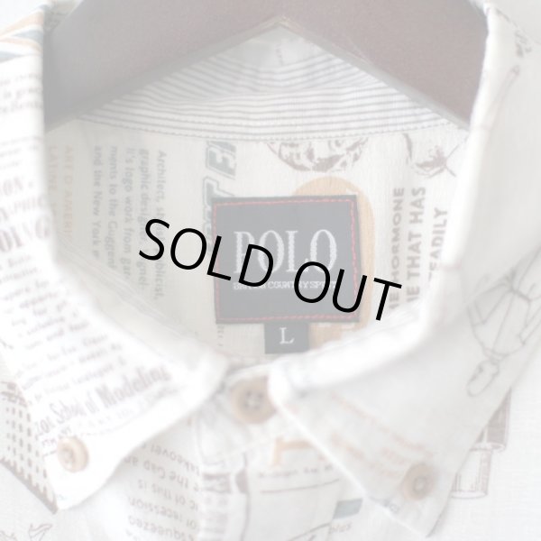 画像4: 【Polo】Pattern Shirt / size: L (4)