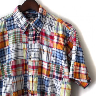 画像1: 【Polo by Ralph Lauren】Check Shirt / size: XL