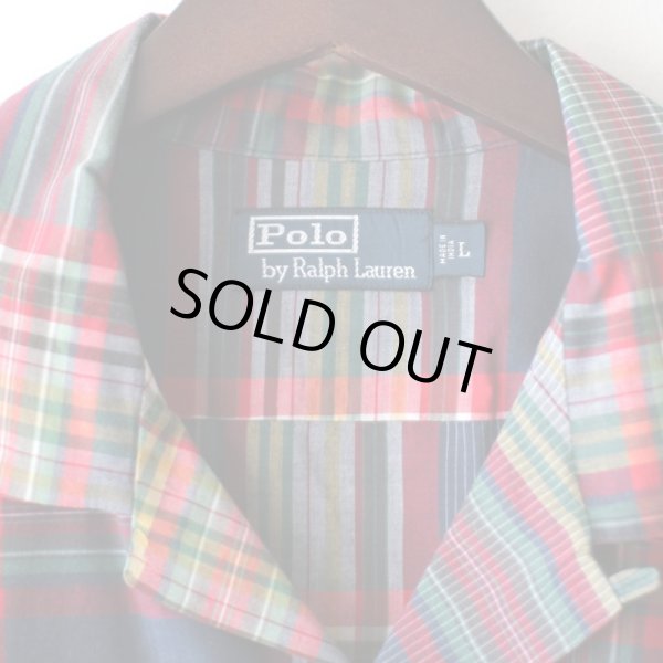 画像4: 【Polo by Ralph Lauren】Check Shirt / size: L (4)