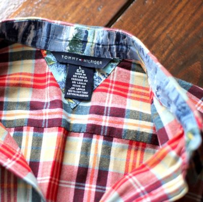 画像2: 【TOMMY HILFIGER】Check Shirt / size: L