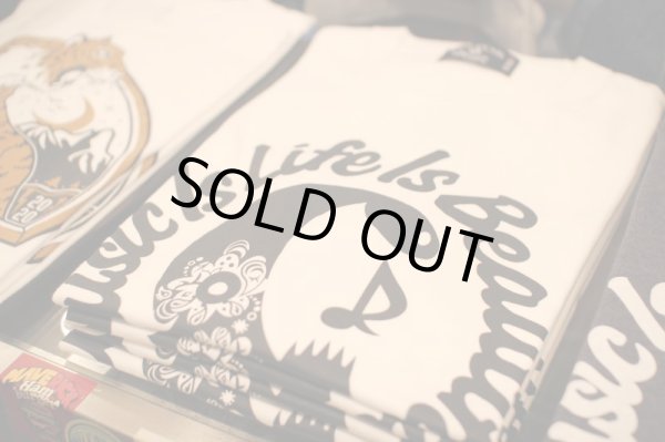 画像5: 【NEWFUNK】Music is Life TEE (WHITE) (5)