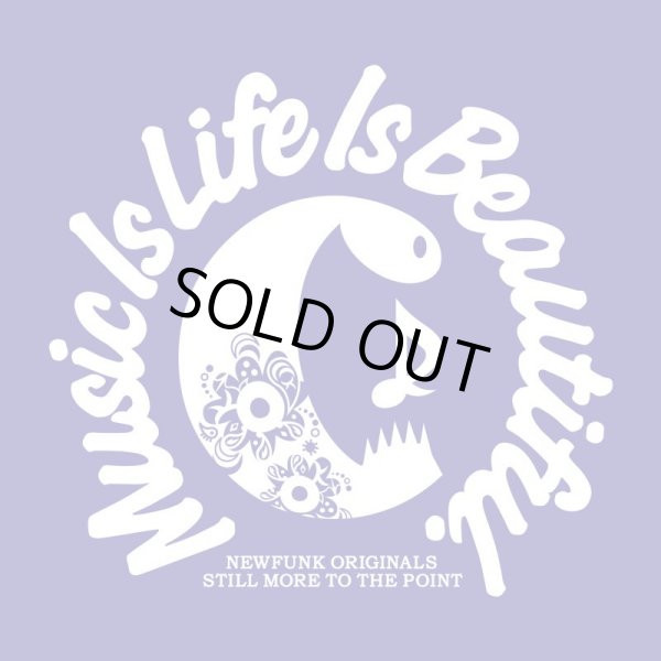 画像4: 【NEWFUNK】Music is Life TEE (H.NAVY) (4)