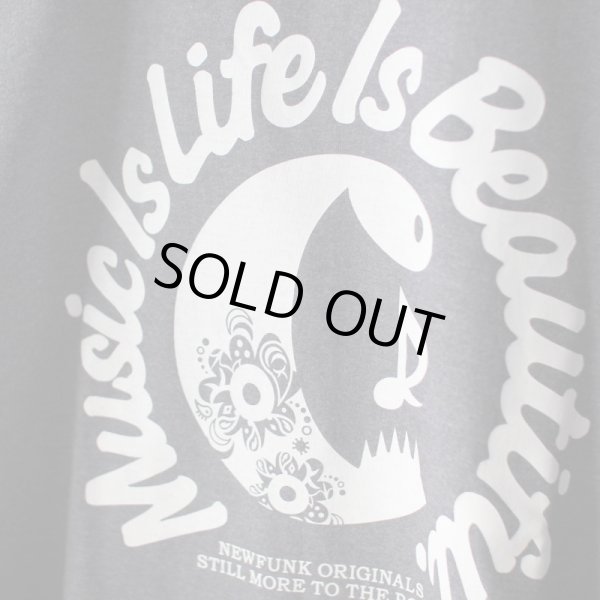 画像3: 【NEWFUNK】Music is Life TEE (H.NAVY) (3)