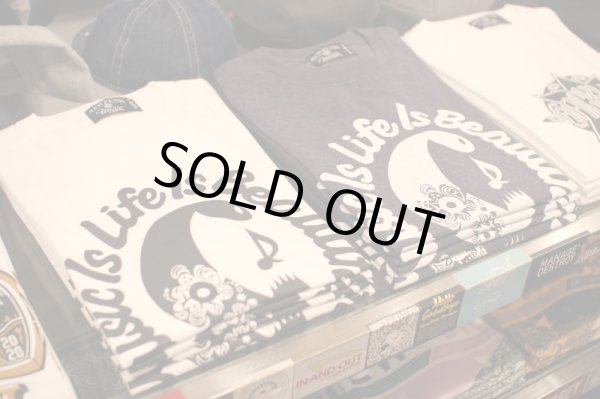 画像6: 【NEWFUNK】Music is Life TEE (H.NAVY) (6)