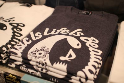 画像3: 【NEWFUNK】Music is Life TEE (H.NAVY)