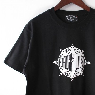 画像1: 【NEWFUNK】G.S. LOGO TEE (BLACK)