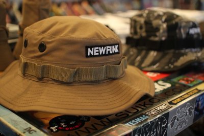 画像2: 【NEWFUNK】JUNGLE HAT (BEIGE CAMO)