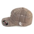 画像3: 【NEWFUNK】NF B.B CAP (Beige/Checked) (3)